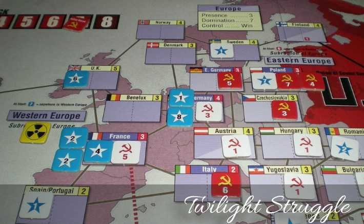 Twilight Struggle (2005) - best strategy board game